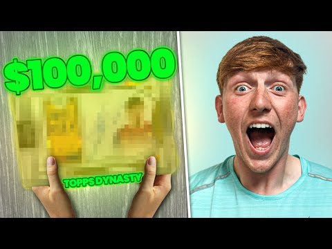 I Spent $100,000 On Topps Dynasty & This Happened!