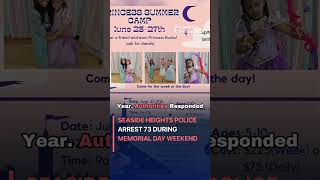 jersey shore: Seaside Heights Police Arrest 73 During Memorial Day Weekend #crime #law #crisis