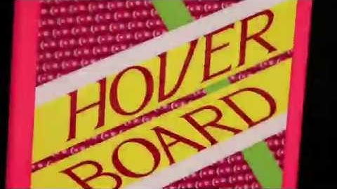 Back To The Future Part II - Hoverboard, Hat, Shoes And Jacket