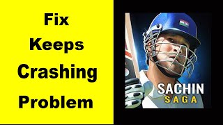 "Sachin Saga Cricket" App Keeps Crashing Problem Solved Android |Sachin Saga Cricket App Crash Issue screenshot 4
