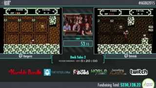 Awesome Games Done Quick 2015 - Part 54 - Duck Tales 2 by dxtr and bangerra