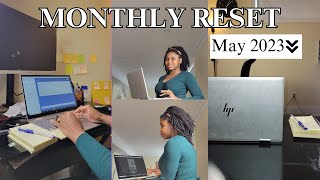 MAY Monthly Reset | Setting Intentions | April Retro | Microsoft To-Do Planner | Personal Agility