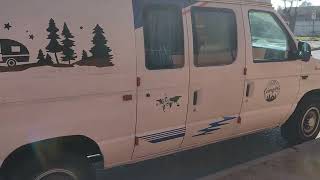 1994 Ford Econoline E350 7.5 V8 Diesel (26/07/2025) for sale 😱🇨🇱 street flash spot