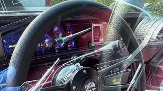 Installed New foreversharp steering wheel and gauges in my cutlass supreme #gbody #cutlass 1986 Oldsmobile Cutlass Supreme Steering Wheel Refurbishment