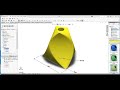 Rotate and scale entities with loft body tutorial in Solidworks