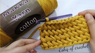 كروشيه غرزه جديدة مجسمه للشنط والملابس Crochet new 3d stitch