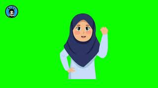 GREEN SCREEN ANIMASI KARTUN BEEBICARA #1