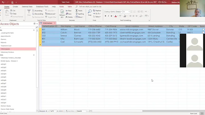 Week 7  Access Module 5  Textbook Project Walkthrough