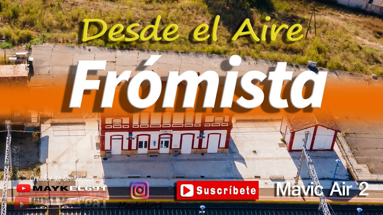 Frómista desde el aire / Drones Mavic air 2.