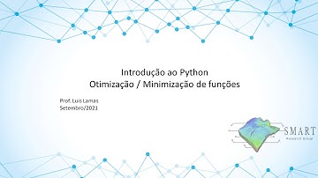 Introdução ao Python - Aula 11 - Otimização e Minimização de Funções