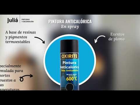 Pintura anticalórica spray Xylazel plata hasta 600º - Pinturas Juliá