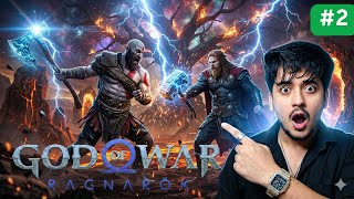 God of War Ragnarok - First Walkthrough Gameplay Hindi English Commentary - All bosses and Endings