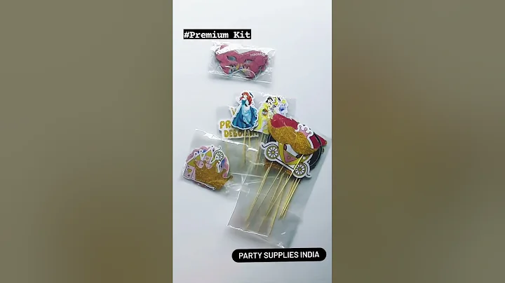online shopping birthday party themes | party supplies India #princess #shorts