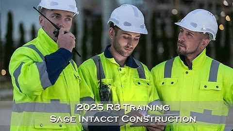 Sage Intacct 2025 R3