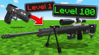Minecraft, But Your Gun Upgrades..