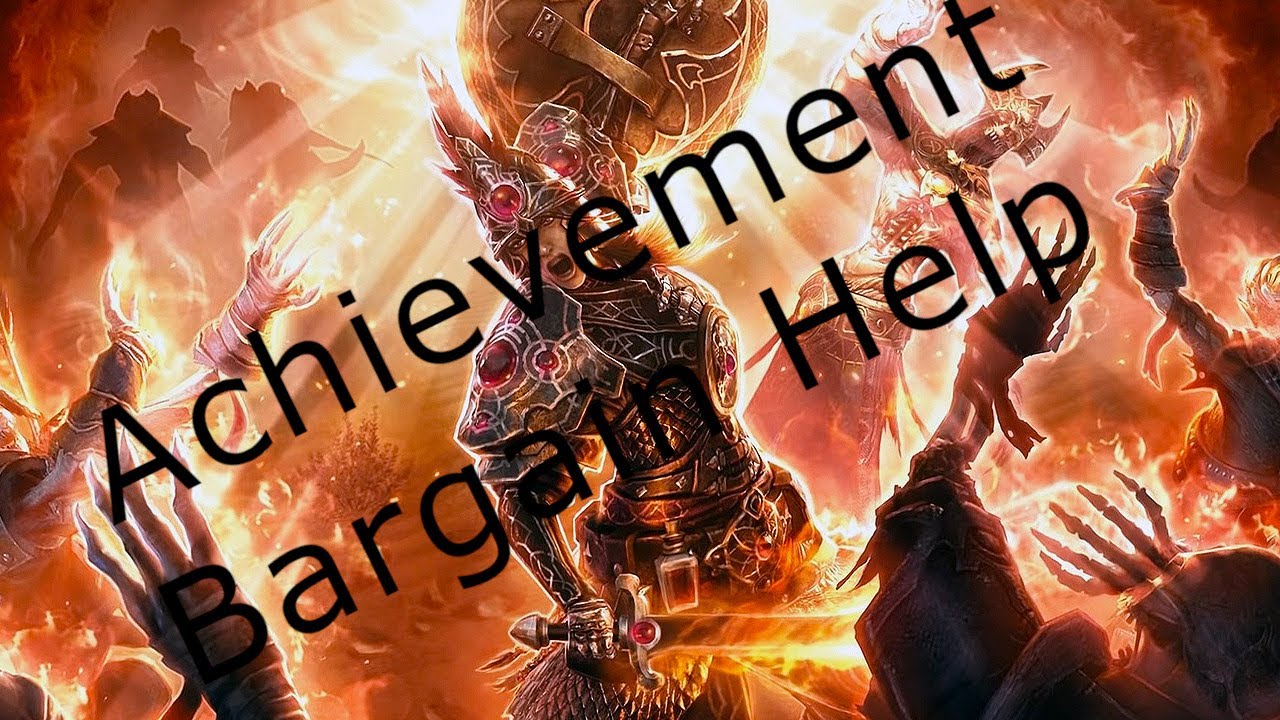 Grim Dawn [Achievement] Bargain Help