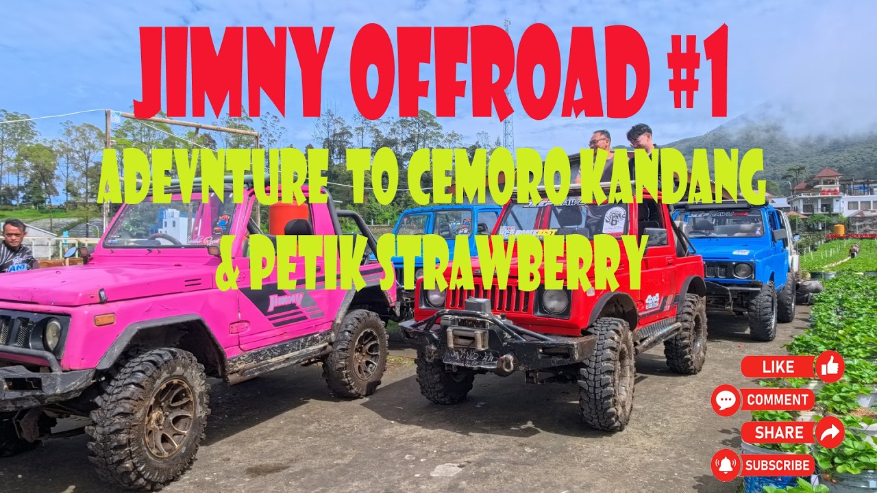 ADVENTURE JIMNY OFFROAD Titik  0 CEMARA KANDANG #adventure #jimny #travelling