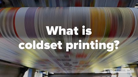 Stitched Tabloid - Coldset Printing