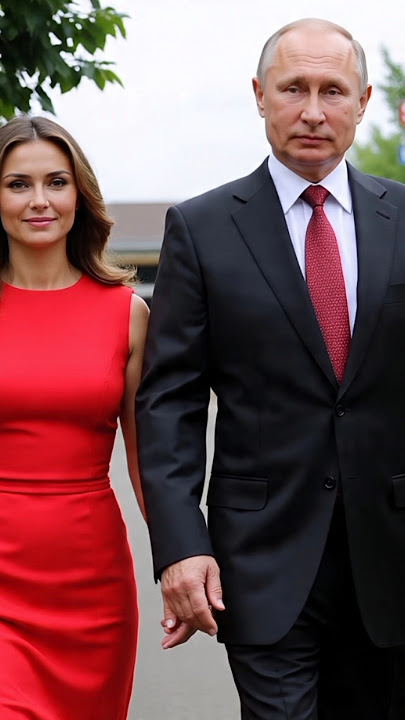 PUTIN WALKING WITHIN ALINA KABEAVA GOING TO SCHOOL BABY