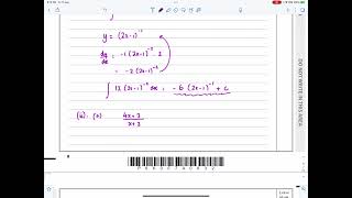 IAL, Edexcel, Jun 2021, P3, Q3, Integration, Reverse Chain Rule, Pure, Nick Peters, WMA13/01