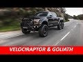 Pura 6X6 extrema! VELOCIRAPTOR y GOLIATH | ¿Que p3d0 con la Velociraptor y Goliath?