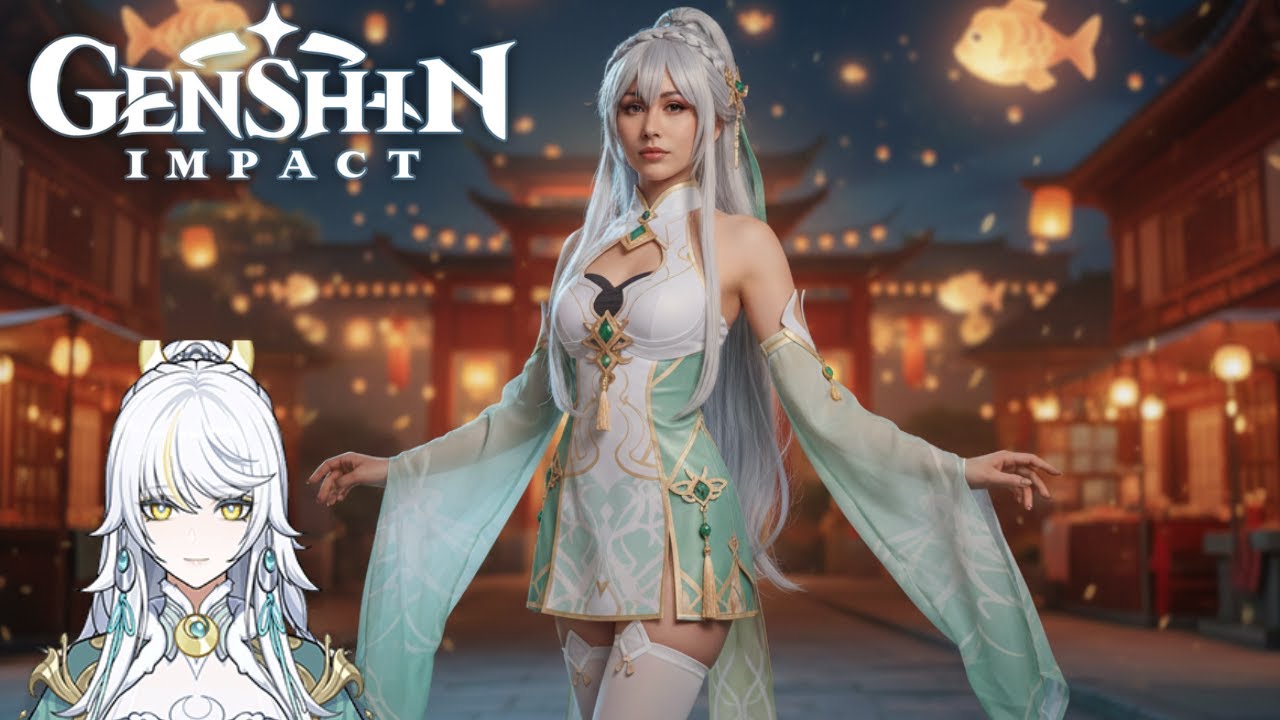 Закосплеила СИНОБУ и прохожу ПРАЗДНИК МОРСКИХ ФОНАРЕЙ в Genshin Impact 3 и 4