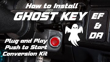 Plug and Play Push to Start Conversion Kit Install: 88-91 Civic/CRX & 90-93 Integra