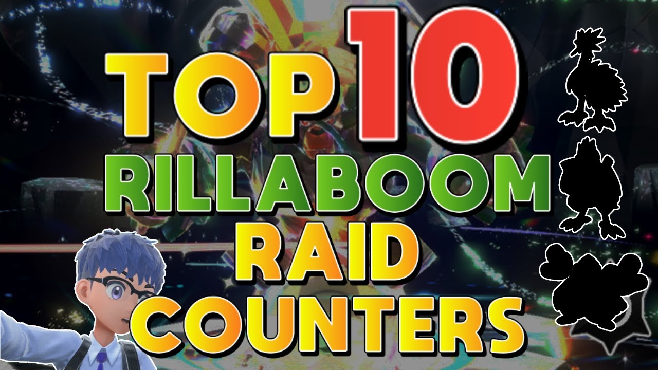 TOP 10 BEST 7 Star Rillaboom Raid COUNTERS in Pokemon Scarlet and Violet