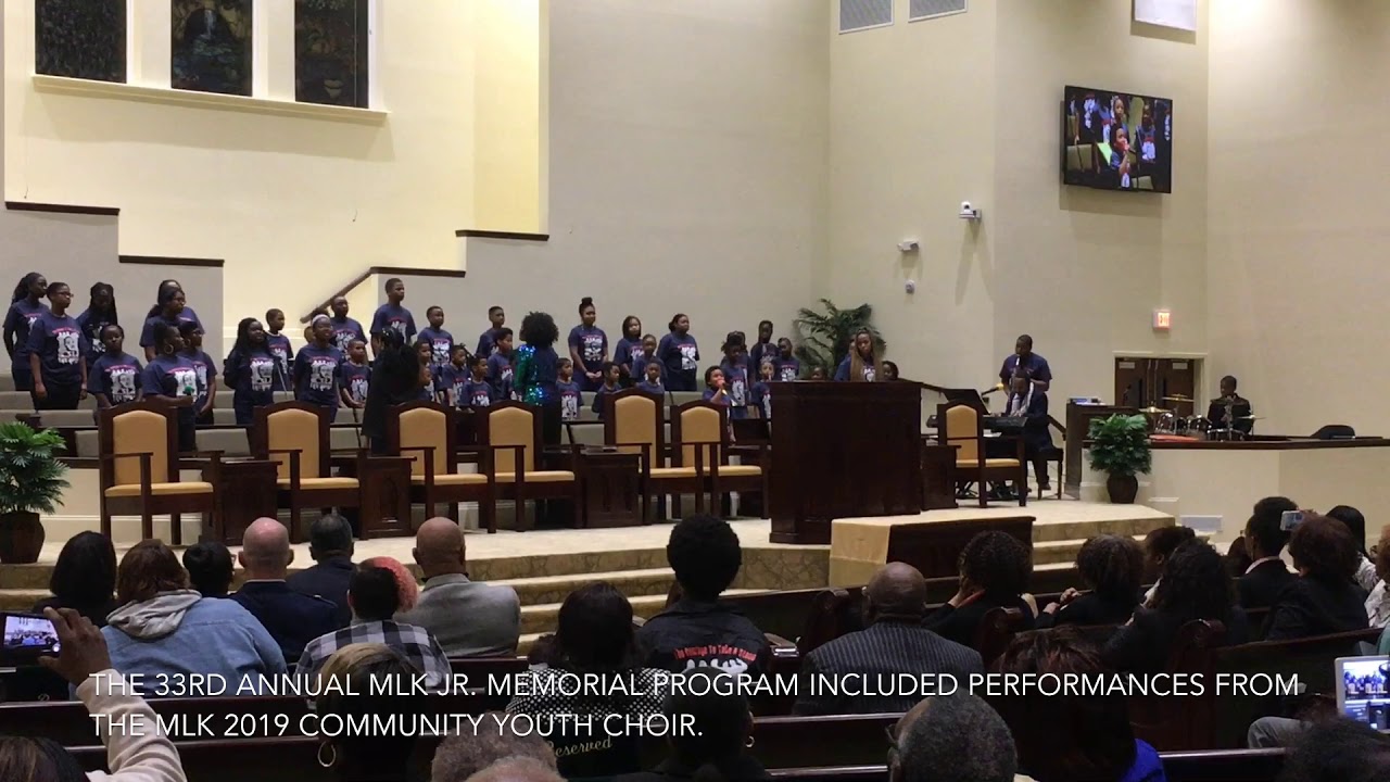 newspaper A recent performance from the MLK 2019 Community Youth Choir.