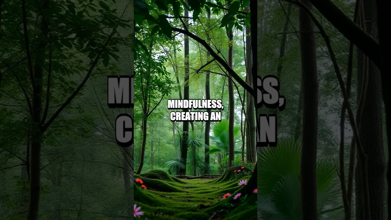 The Tranquility of Forest Retreat Meditation