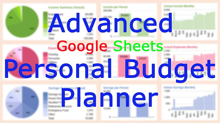 How to Create the Advanced Dynamic Personal Budget in Google Sheets – Step-by-Step Tutorial
