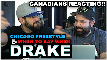 EMINEM GETS A SHOUTOUT!! Music Reaction | Drake - When To Say When & Chicago Freestyle