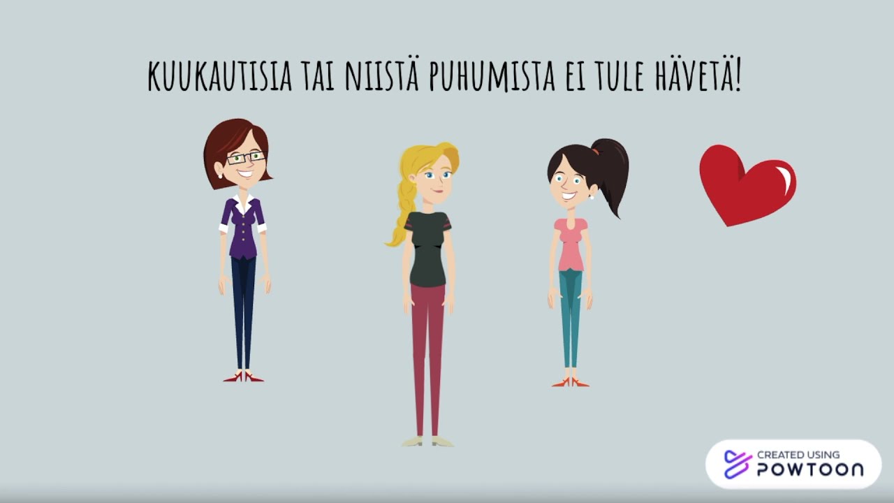 Mitä on kuukautiset? | Opetusvideo kuukautisista