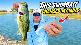 Throwing Big Swimbaits for Aggressive Texas Bass! Geecrack Crackdown made me a swimbait believer!