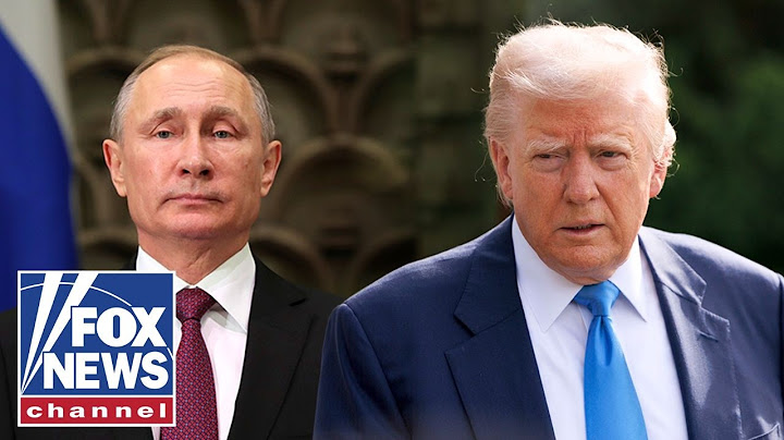 Trump 'disappointed' with Putin: 'We want to see the war end'