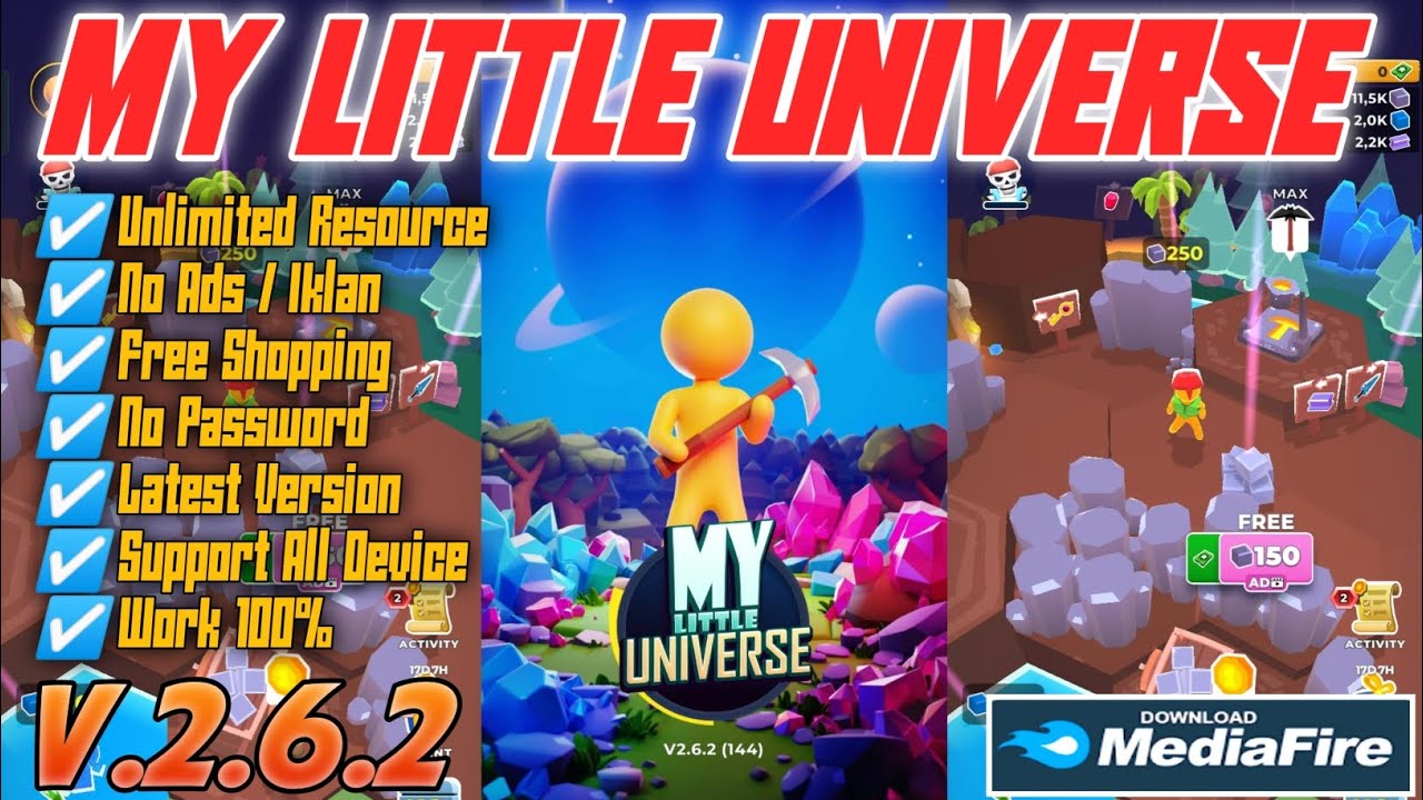 My Little Universe Unlimited Resource No Password Versi 2.6.2 - YouTube