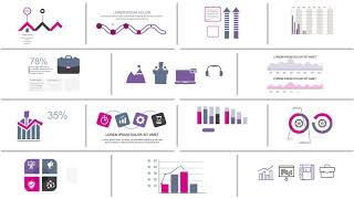 Statistic Infographics Vol.37 | After Effects Elements - Envato elements