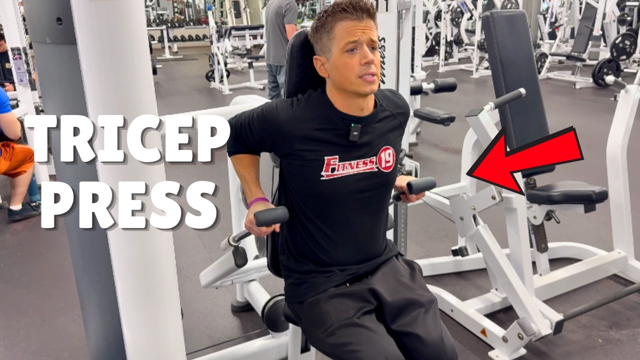 How to Use the Life Fitness Tricep Press Machine Safely & Effectively