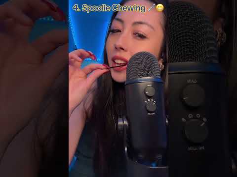 ASMR Top 5 Mouth Sounds #asmrtingles #mouthsounds #asmrtriggers