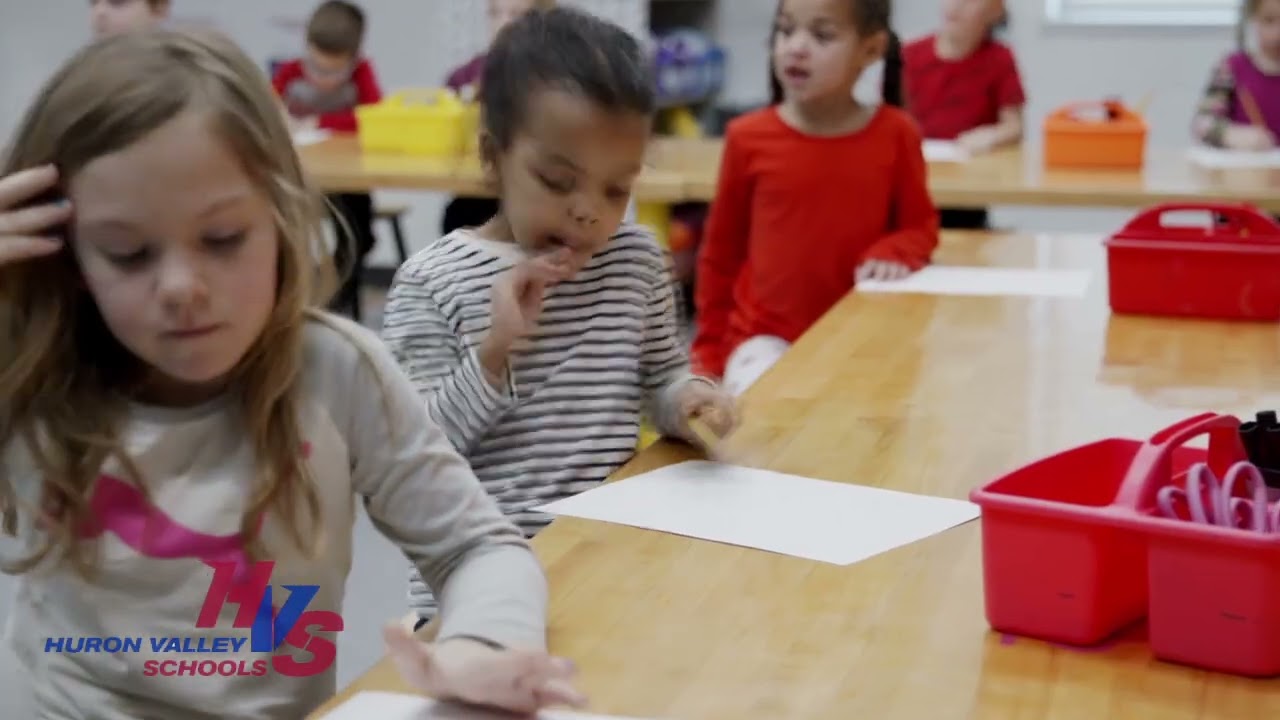 A look into Kindergarten at Huron Valley Schools