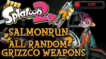 🔴 All Grizzco Weapon Salmon Run - Splatoon 2!