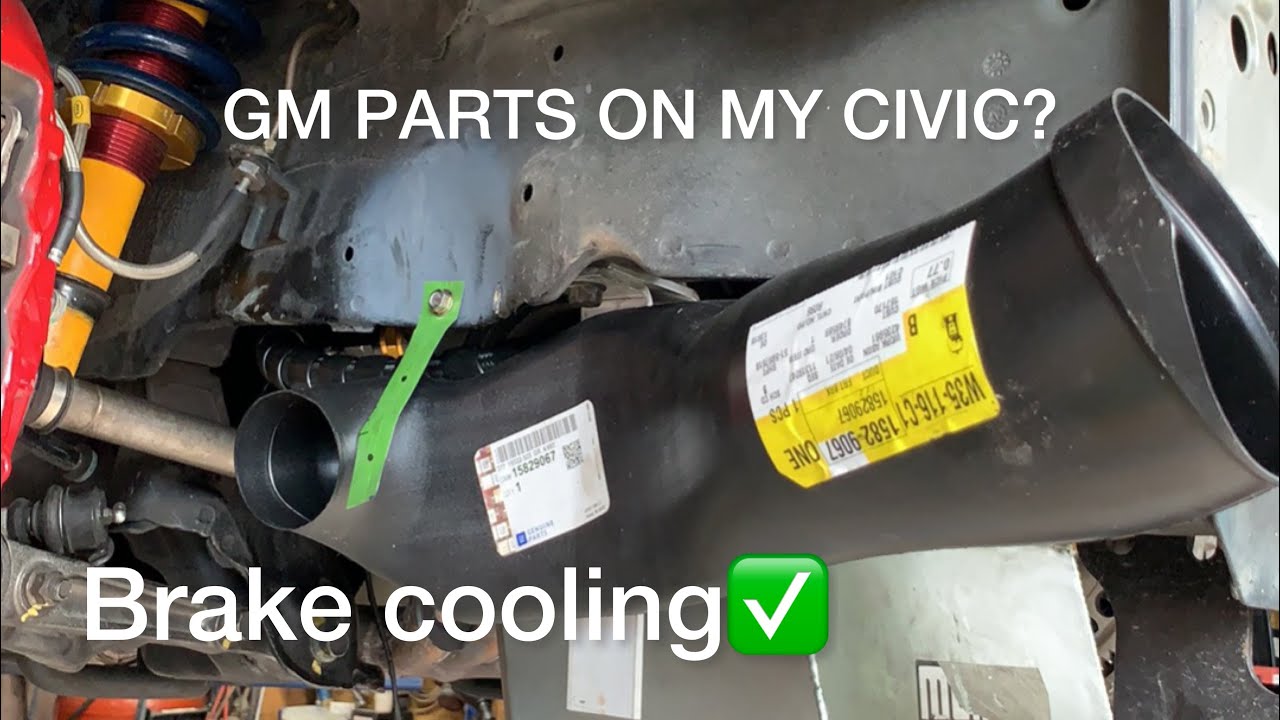 DIY budget brake ducts on EK/EG/DC2 YouTube