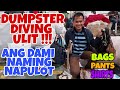 DUMPSTER DIVING DAMING NAPULOT NA MGA GAMIT SA BAHAY, PANTS, PLATO, SHIRTS, AT KURTINA