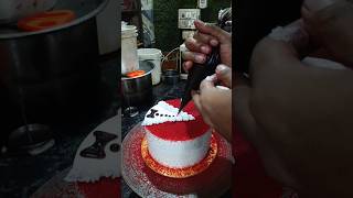 🍰 cake decorate#howtomakecakecreamathome #cake #trendingshorts #cakedecorating #pineapplecak