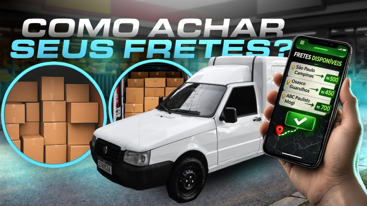 DICAS DE COMO ACHAR OS FRETES PARA A FIORINO EM 2026