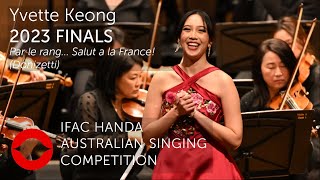 2023: Yvette Keong, soprano. ASC Finals Concert, second performance (Donizetti)