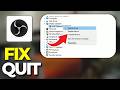 How To Fix OBS Quit Unexpectedly | Tutorial 2026