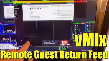 Making a Custom vMix Return Video Feed for Remote Guests