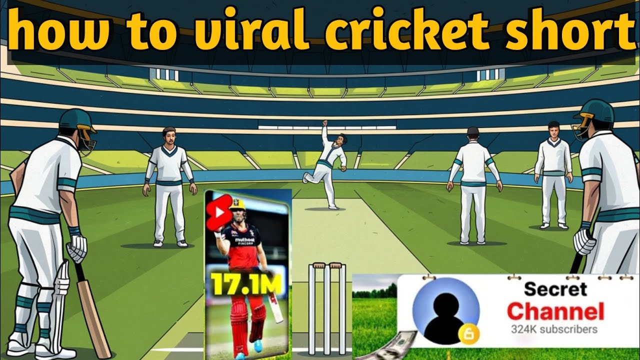 how to viral cricket short 💯| viral short video 👍| cricket short ...