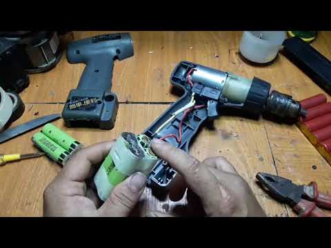 Video Đóng Pin cho máy Khoan Pin phế liệu đơn giản ai cũng... - youtube